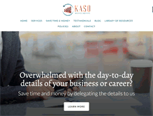 Tablet Screenshot of kasobusinesssolutions.com
